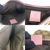 Used GUCCIpassport Case GG Canvas/leather Unisex