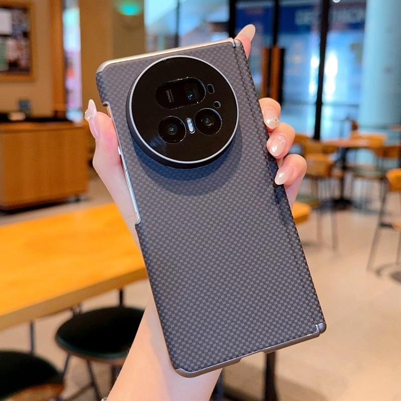 Anwendbar für Honor Magicv6 Faltbildschirm Handyhülle Honor MagicV5 Kevlar Leder Scharnier Mittelachse Rundumschutz
