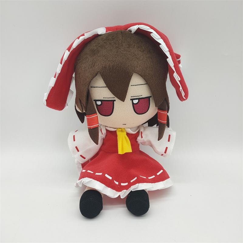 3 шт. Проект TouHou Мариса Комейдзи Койси Хакурэй Рейму Хон Мэйрин Хата но Коко Косплей Плюшевая Кукла Набивная мадока канамэ плюш about 17-20cm красный