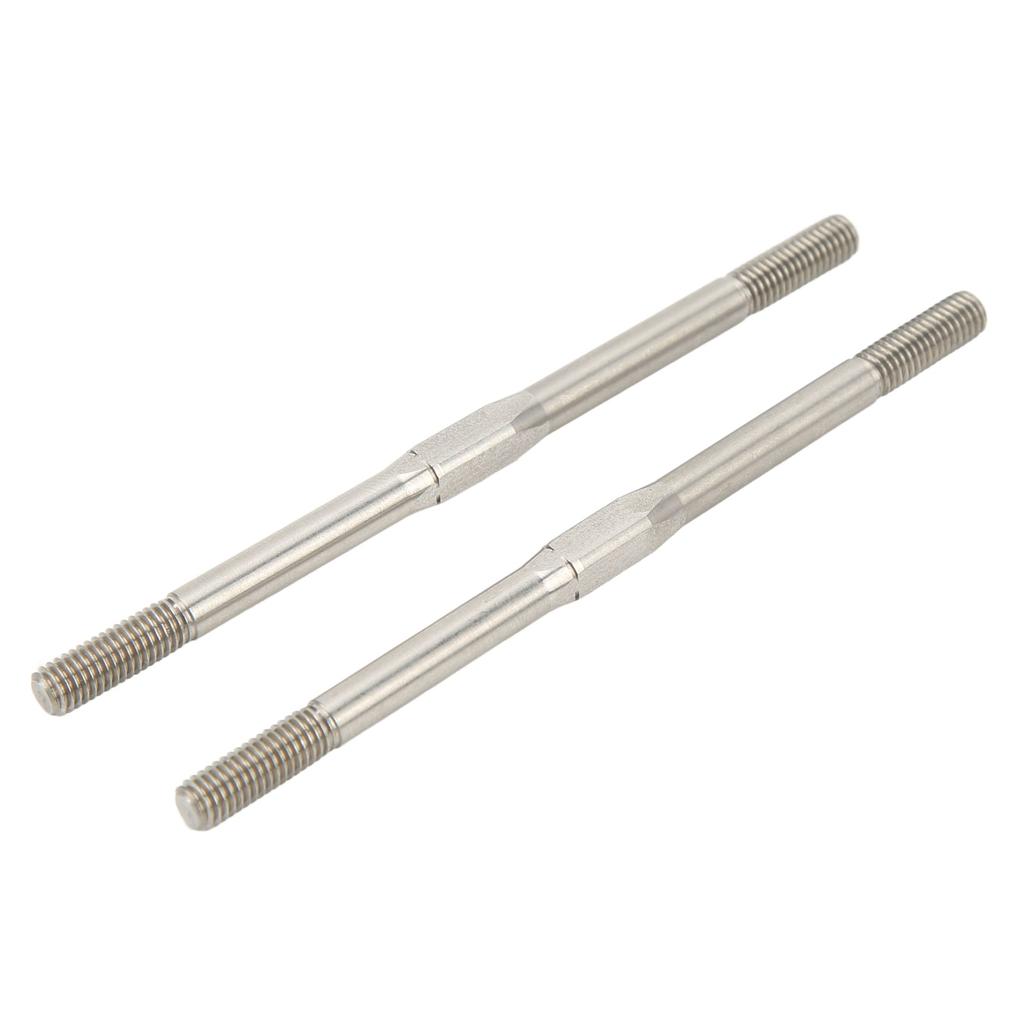 2Pcs RV Turnbuckle Tie Rod High Strength Steel M5 95mm Anti Deformation for ARRMA 1 7 1 8 Series