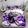 3D Ai Italian Brainrot Tung Tung Sahur Bedding Set Single Twin Full Queen King Size Bed Set Kids Bedroom Duvetcover Set