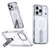 Magnetic Phone Case for iPhone 17 Pro Max, Starlight, Apple 16 Pro Frosted Stand, Protective Cover for 14 and 15.