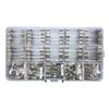 Convenient Glass Tube Set 250pcs Glass Tubes Slow Glass Fuses Glass Tubes with Storage Box Protect Your Electronics