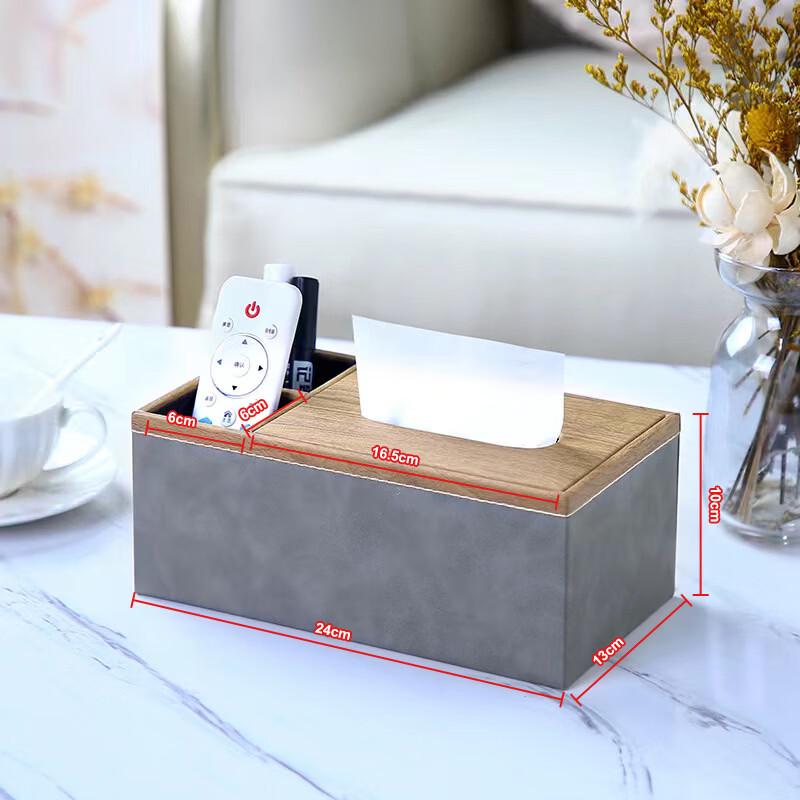 Leather Decorative Tissue Box