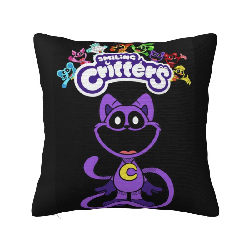Smiling Critters Catnap Modern Throw Pillow Covers Home Decor Car Cushion