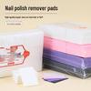 Durable, Lint-Free Nail Polish Remover Pads - Ideal for Manicures and Beauty Salons