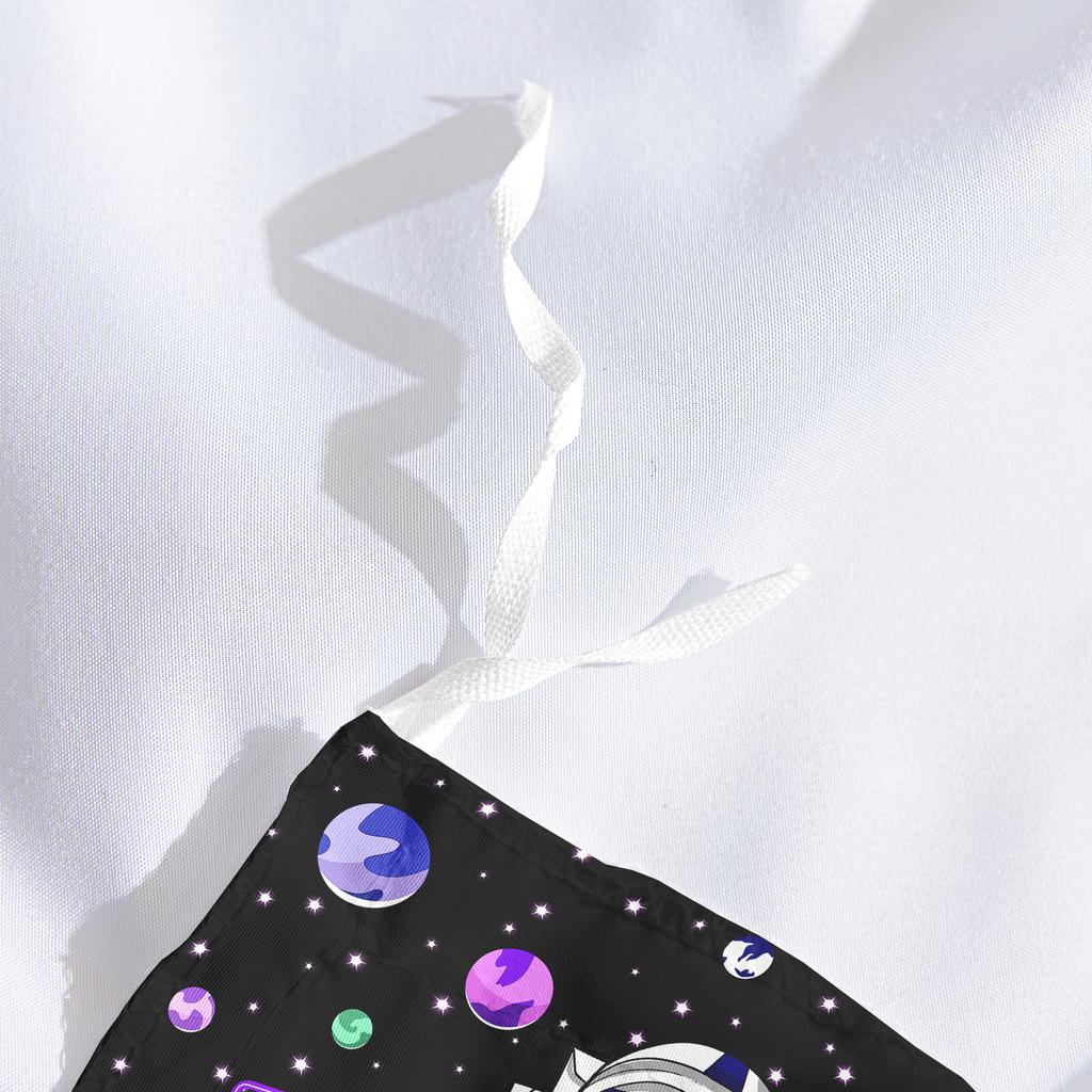 Bedding Set Astronaut Printed Pattern Duvet Cover Kids Adult Bed Set Room Decor Individual Pillowcase, Duvet Cover or Set
