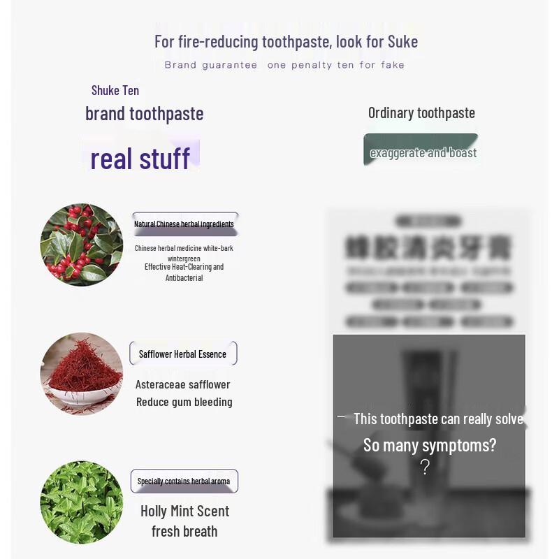 Suke Gum Care & Heat-Clearing Toothpaste