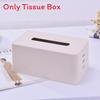 Material Degradable Macaron Color Step Stool Tissue Box For Car Home Bathroom Storage