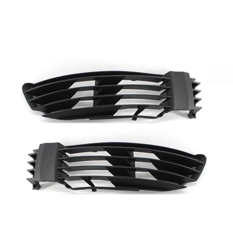 Front Bumper Lower Fog Light Grille Trim Panel Fit For VW Passat B5 B5.5 2001-2005 Foglamp Cover Frame 3B0853665 3B0853666