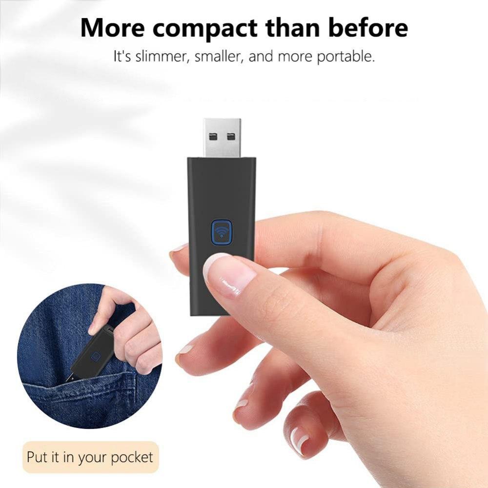 Wireless Controller Adapter for Nintendo Switch Pro Portable USB Adapter