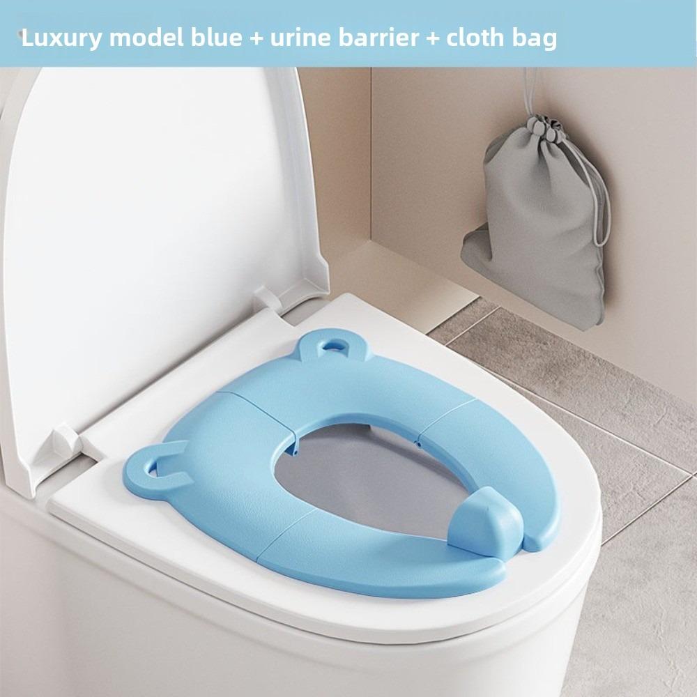 New Cartoon Potty Seat Portable Children Pot Chair Toddler Toilet Training Seat Folding Pad /Mat Children Urinal Cushion Travel