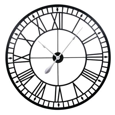 40CM Large Wall Clock Big Roman Numerals Giant Open Face Round