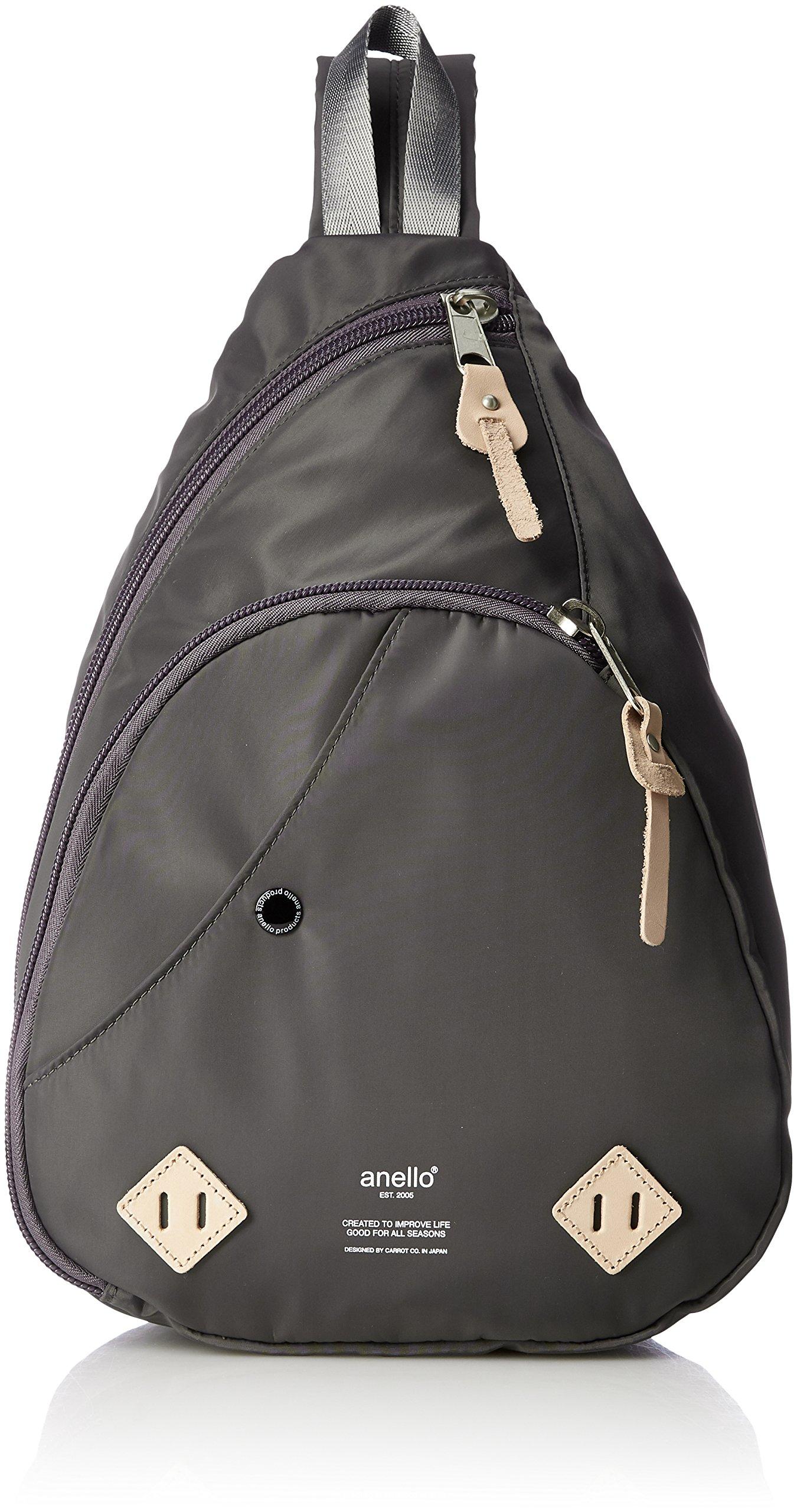 

Logo Print Body Bag URBAN Gray [Anello] O.D AT-S0231 сірий колір