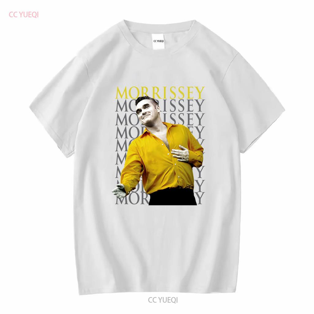 Vintage Morrissey UK Tour British Pop T Shirt Size M Vintage Washed Stretched Soft Versatile Breathable Top For Everyday Wear