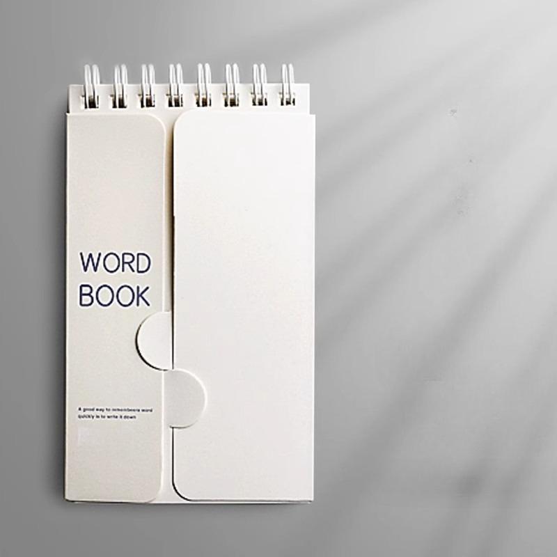 1 шт. Карманная книга для запоминания словарного запаса Английский Немецкий Французский Испанский Язык Книга слов Персонализированная Планирование Помощь в обучении Легко носить