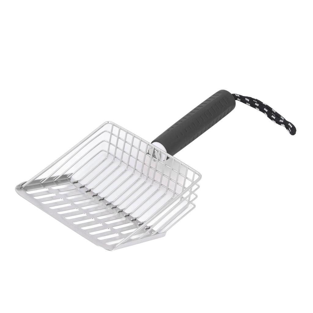 Cat Litter Scoop Removable Handle 304 Stainless Steel Fast Filtration Cat Litter Shovel Litter Box