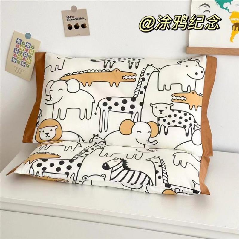 Cooling Gel-infused Kids Pillow With Antibacterial Fiber Fill Breathable Nylon-Lycra Cover Ergonomic Neck Support Children