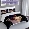 3pcs Racing Driver M-Max Verstappen Themed Duvet Cover Set, Includes 1 Duvet Cover and 2 Pillowcases,Skin-Friendly&Comfortable Fabric,Suitable Bedding