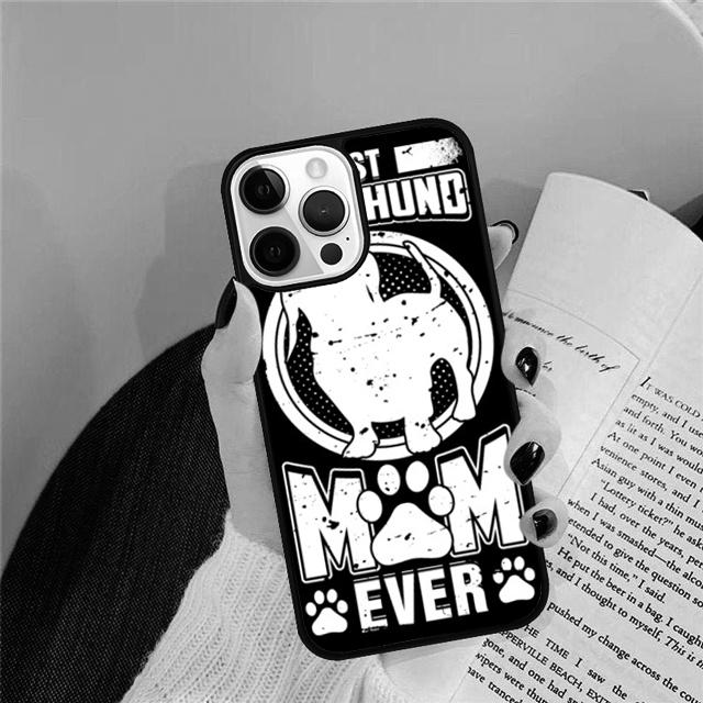 

Dachshund Sausage mum Dog Puppy Cover For iPhone 17 Air 15 16 14 13 12 Pro Max 11 Pro Max Plus Phone Case Coque iPhone 15