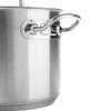 Tall Pot Kitchen Line With Lid , Diameter 280 X 220 H - Hendi 837405