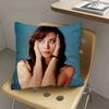 1pc Actor A-Aubrey P-Plaza Pillow Case Fashion Square Pillowcase Bedroom Sofa Room Ins Decoration Leisure