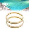 1/2 Pack Synthetic Gasket Set Pool Underwater Light Sealing Rings for Spa and Pool Lights Watertight Seal Protection