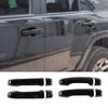 8-Piece Set for 2017-2023 Toyota 4Runner: Exterior Door and Mirror Covers