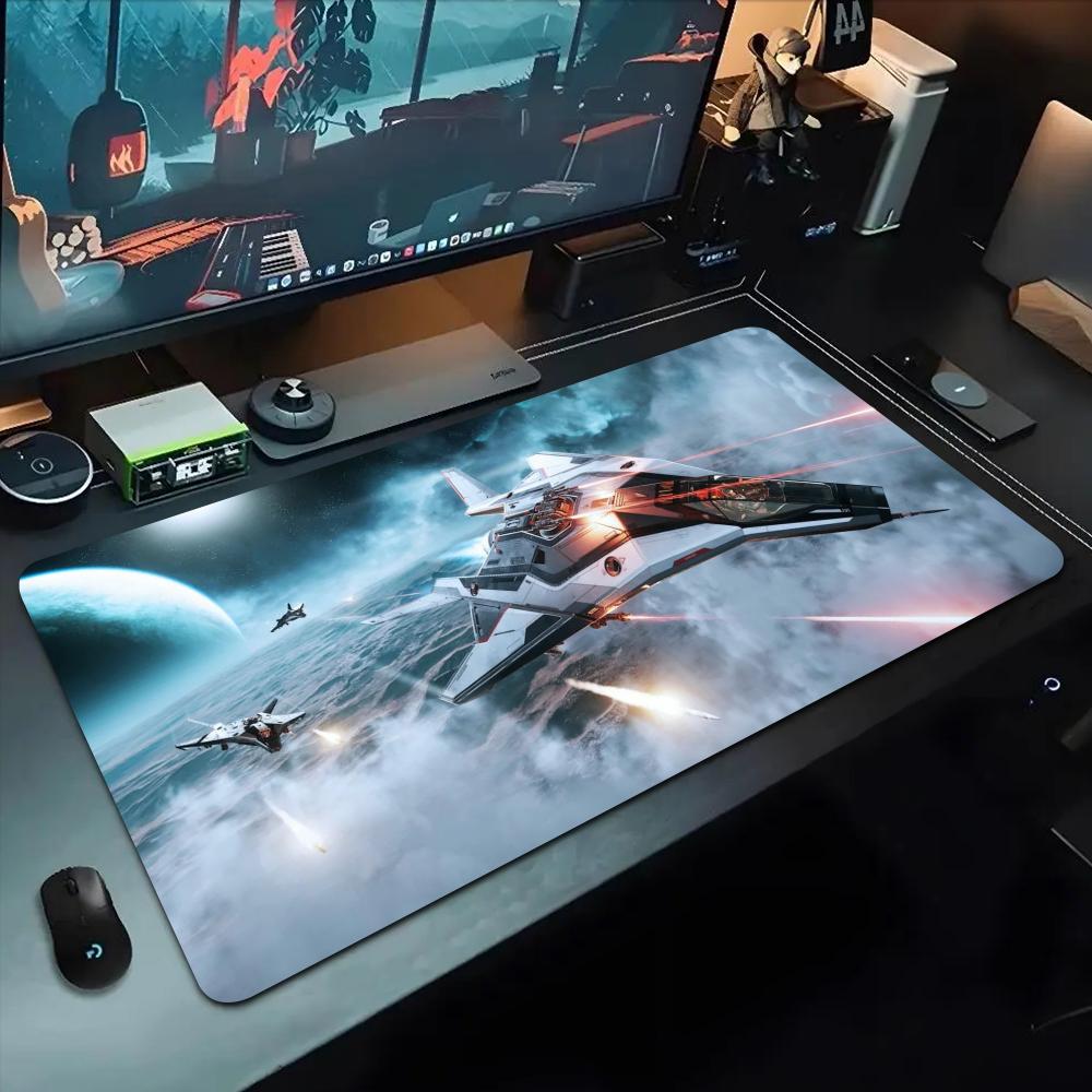 Gra star citizen Podkładka pod mysz 500X1000 mm Duża podkładka pod mysz gamingową Gamer XL Gumowa Otaku Podkładka pod klawiaturę Mata na biurko do laptopa