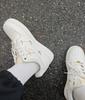 Nike Air Force 1 '07 Lx Cn Sail Gold Mini Swooshes Women's Sneakers FV3654-111