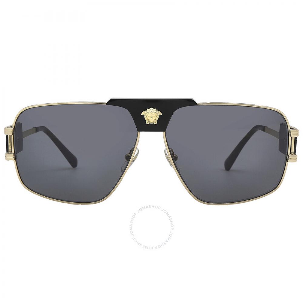 

Versace Темно-сірі чоловічі сонцезахисні окуляри Navigator S Ve2251 100287 63