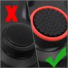 4pcs Silicone Analog ThumbStick Cover for PS5/PS4/PS3/Switch 2 Joystick Grip Cap for Xbox One/Xbox Series X S/360 Controller