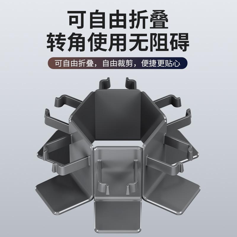 No punching, cosmetics storage rack, wall-mounted toilet, bathroom, toilet, washstand, skin care product storage rack.
