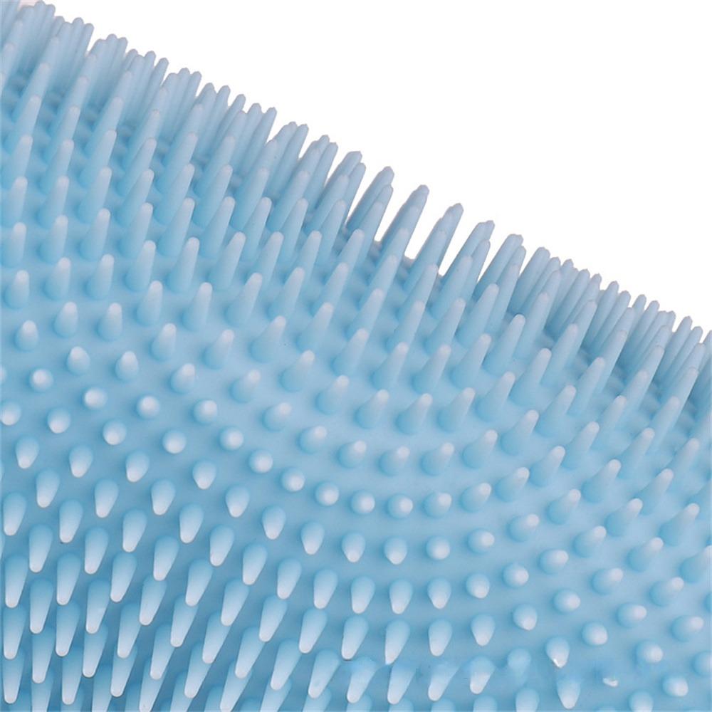 Silicone Shower Brush Baby Shower Brush Rub The Bath Soft And Do Not Hurt The Skin Three Fingers Non-Slip