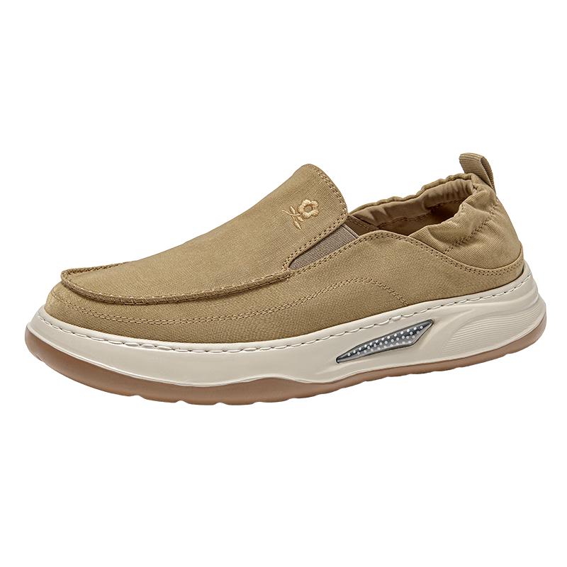 MONTAGUT Men s Lightweight Slip-On Fabric Casual Shoes EU 40 абрикосовый