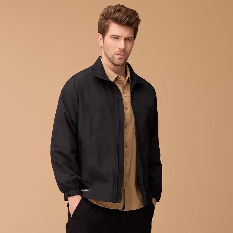 Jeep Men's Stand Collar Casual Sports Jacket