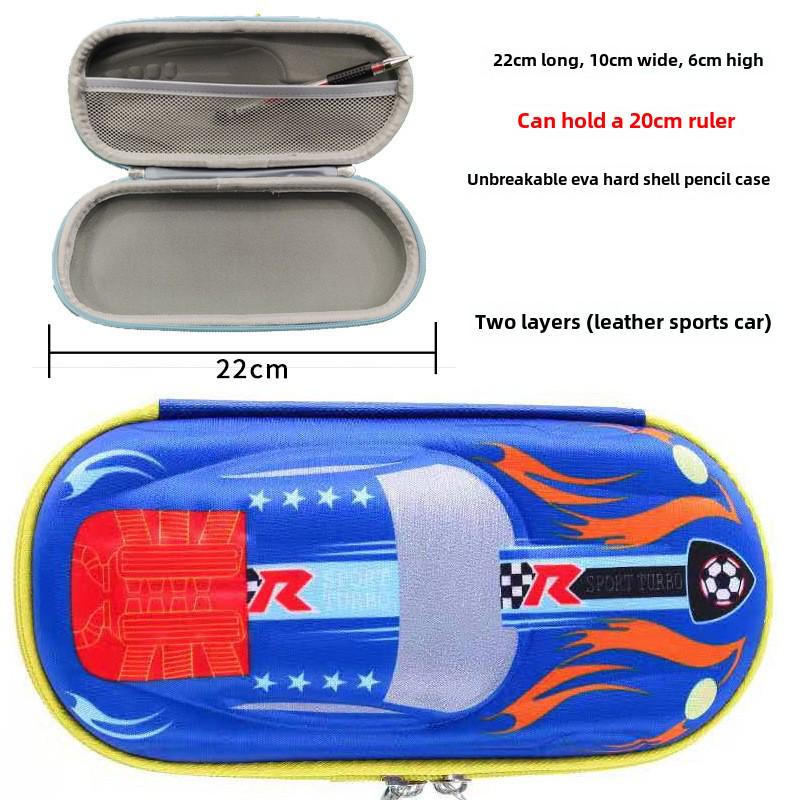 Wielofunkcyjny piórnik dla uczniów szkół podstawowych - Chłopięca i dziewczęca torba na artykuły piśmiennicze