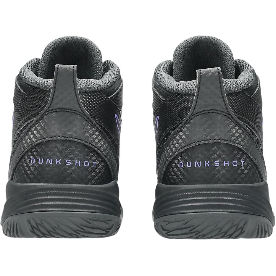 ASICS DUNKSHOT MB 10 Support Mid top Children's Basketball Shoes Black Purple Kids' 1064A019-002