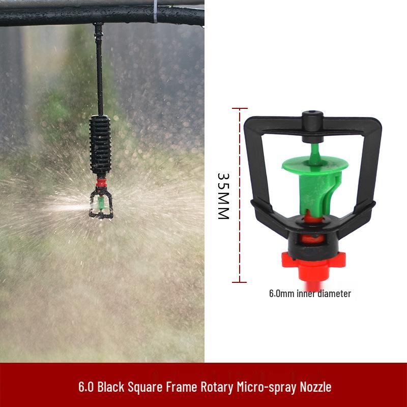 360° Rotating Micro Sprinkler Head 6.0mm - Universal Water-Saving Irrigation Tool