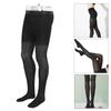 Compression Elastic Pantyhose 15 To 20mmHg Thin Comfortable Black Stretch Pantyhose for Travel Home