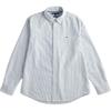 Striped Brand Logo Button Long Sleeve Shirt Men Shirts MW41249000-0CE