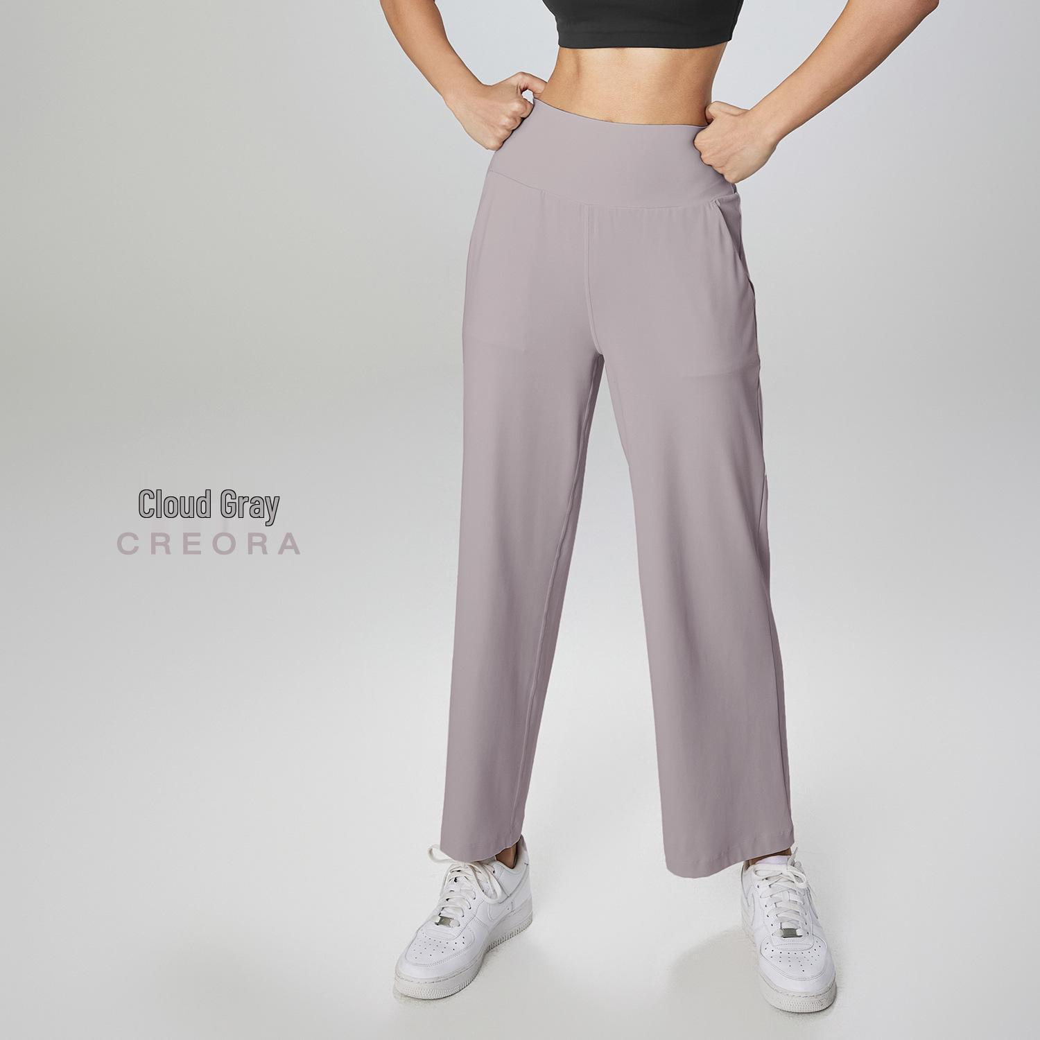 

Women s High-Waist Quick-Dry Yoga Pants - Loose Wide-Leg Fit for Spring/Summer Workouts Extra Large (10)