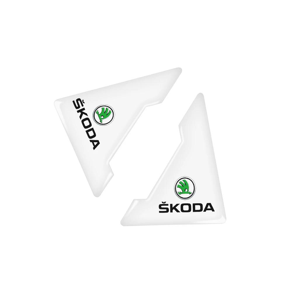 

Car Sticker 2025 Hot 2/4pcs Silicone Car Door Corner Protector Anti-Collision Scratch Cover For Skoda Octavia A5 A7 Rapid Fabia
