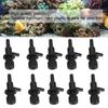 10 Pack Aquarium Control Valves Plastic Fish     Line Control Regulator Valve