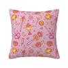Cartoon Sailors Moons Luna Girls Anime Pillowcase Kawaii Print Home Sofa Throw Pillow Covers Birthday Gift For Kids