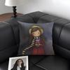 S-Santoro G-Gorjuss Cartoon Cushion Cover Natural Linen Organic Fabric Double-Sided Printing Sofa Home Decor Gift Pillow Case