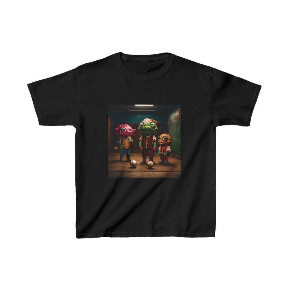 Kids Cute Aliens Cotton Tee T shirt 16 colors child´s style alien 4 Unisex T-Shirt