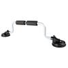 Kayak Roof Rack Suction Cup Type Roller Loader Strong Suction with Foam Rollers for Mounting Kayaks and Canoes To Car Tops-Black