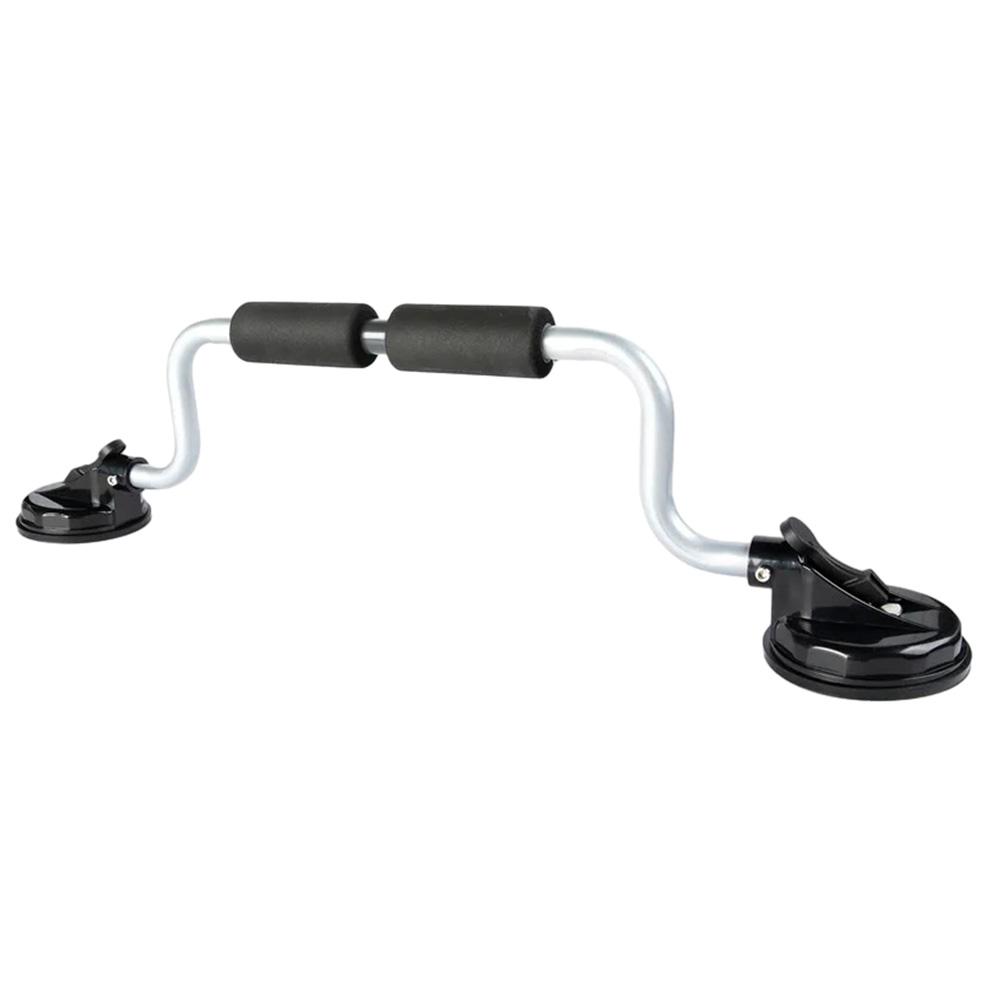Kayak Roof Rack Suction Cup Type Roller Loader Strong Suction with Foam Rollers for Mounting Kayaks and Canoes To Car Tops-Black