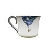 Elegant Bone China Coffee Cup & Saucer Set for Afternoon Tea - Exquisite Ceramic Bowls, Dishes, Plates In a Gift Box for Home Use.